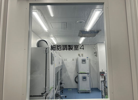 ロートリサーチビレッジ京都　D棟1階細胞加工施設改修工事